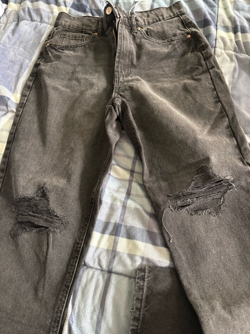 NWOT Ardene Black Mom High-Rise Jeans